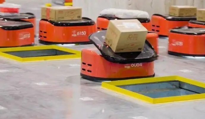 智能物流時代已經到來。你準備好了嗎？—AGV小車（無線充電）