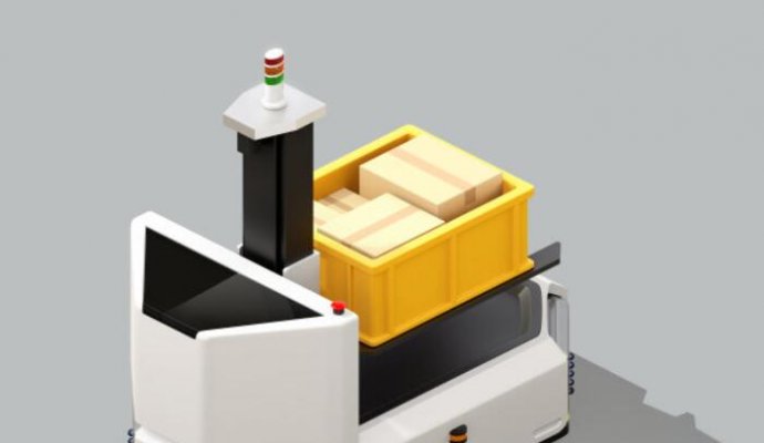 AGV的局限性：可變混合可變批量生產(chǎn)中的挑戰(zhàn)（無線充電）