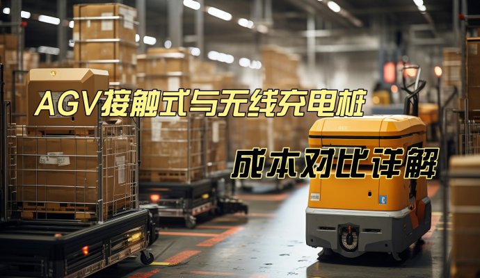 邁向無線時代：AGV接觸式與無線充電樁成本對比詳解（無線充電）