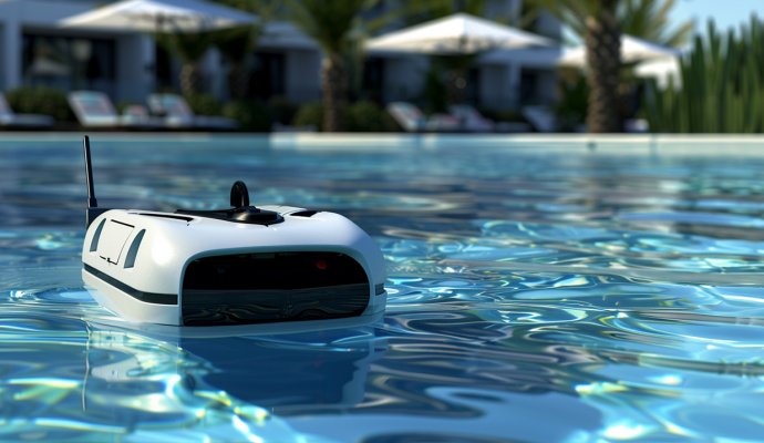 泳池清潔水下機(jī)器人的電池能源管理系統(tǒng)（無線充電）