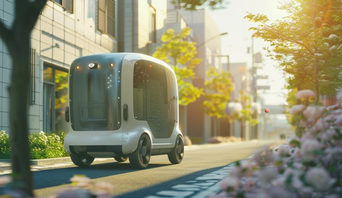 園區物流低速無人駕駛快遞車無線充電方案設計