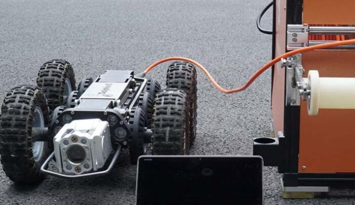 魯渝能源大功率無線充電技術(shù)賦能下水道工作機器人，開啟智慧清潔新篇章