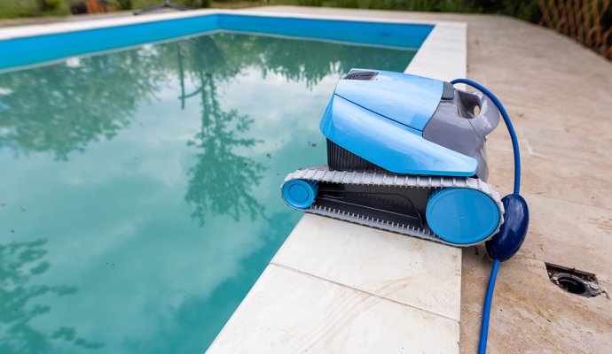 庭院清潔機器人產品介紹（無線充電）