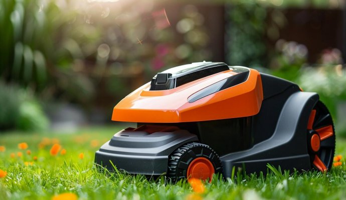 魯渝無線充電割草機器人：開啟庭院自動化新時代